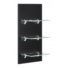 Posseik LED-Panel VIVA mit 3 Glasablagen schwarz Weiß-Schwarz EEK: F