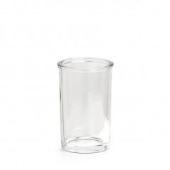 Zeller Zahnputzbecher "Clear", Glas, transparent, 215 ml, Ø7,4 x 11,3 cm