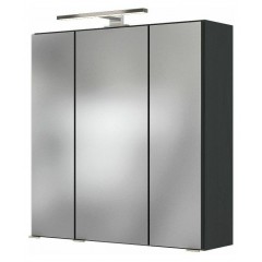 Held Möbel Spiegelschrank Baabe 60 cm graphit/matt grau