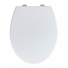 Wenko Premium WC-Sitz Korfu, Thermoplast weiß, mit Absenkautomatik