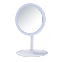 Wenko LED Kosmetik-Standspiegel Turro, Leuchtspiegel