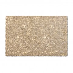 Zeller Platzset "Weave", Kunststoff, gold, 45 x 30 cm (1 Stück)