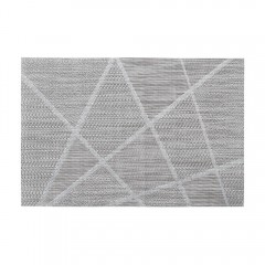 Zeller Platzset, Kunststoff, grau, ca. 45 x 30 cm (1 Stück)