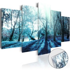 Artgeist Acrylglasbild - Blue Glade [Glass]