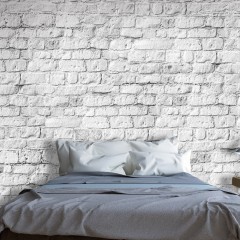 Artgeist Fototapete - White brick