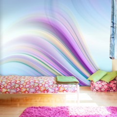 Artgeist Fototapete - Rainbow abstract background