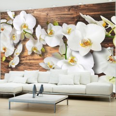 Artgeist Fototapete - Forest Orchid