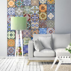 Artgeist Fototapete - Colorful Mosaic