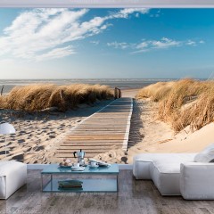 Artgeist Fototapete - Langeoog - Strand an der Nordsee