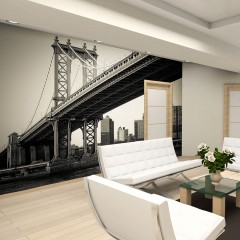 Artgeist Fototapete - Manhattan Brücke, New York