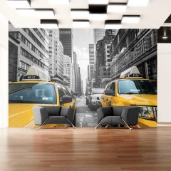 Artgeist Fototapete - New York taxi