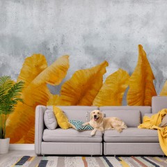 Artgeist Fototapete - Banana Leaves