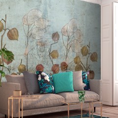 Artgeist Fototapete - Painted Lunaria