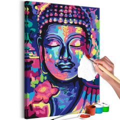 Artgeist Malen nach Zahlen - Buddha's Crazy Colors
