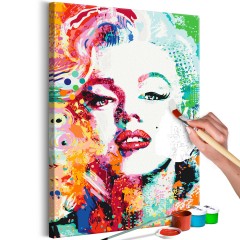 Artgeist Malen nach Zahlen - Charming Marilyn