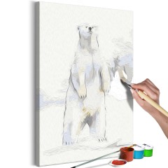 Artgeist Malen nach Zahlen - Inquisitive Bear