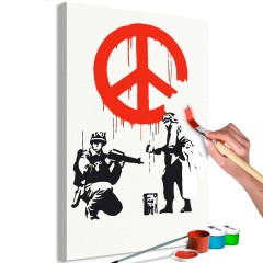 Artgeist Malen nach Zahlen - Peace Sign