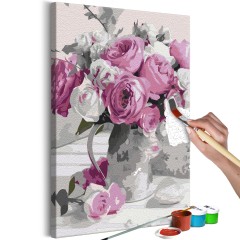 Artgeist Malen nach Zahlen - Pink Bouquet
