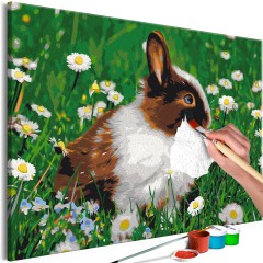 Artgeist Malen nach Zahlen - Rabbit in the Meadow