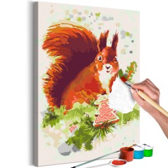 Artgeist Malen nach Zahlen - Squirrel