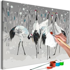 Artgeist Malen nach Zahlen - Stork Family