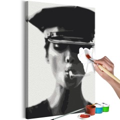 Artgeist Malen nach Zahlen - Woman With Cigarette