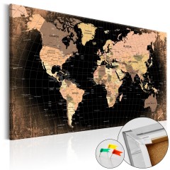 Artgeist Korkbild - Planet Earth [Cork Map]