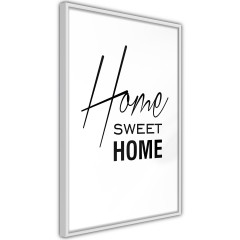Poster - Black and White: Home Sweet Home [Poster]
