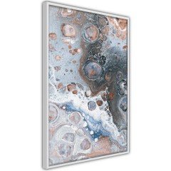 Poster - Blue Sienna Marble [Poster]
