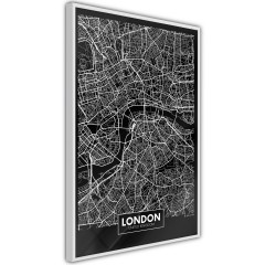 Poster - Dark Map of London [Poster]
