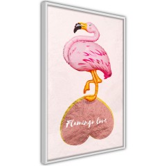 Poster - Flamingo in Love [Poster]