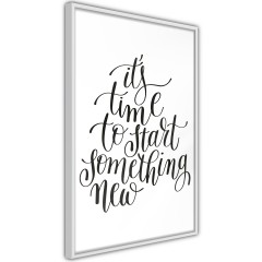 Poster - It's Time to Start Something New [Poster]
