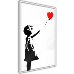 Poster - Little Girl with a Balloon [Poster]