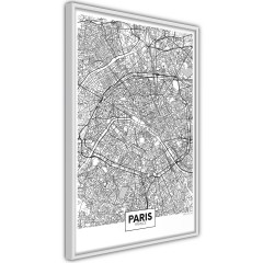 Poster - Map of Paris [Poster]