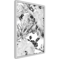 Poster - Monochrome Flowers [Poster]