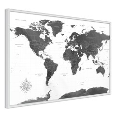 Poster - Monochrome Map [Poster]