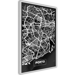 Poster - Negative Map: Porto [Poster]
