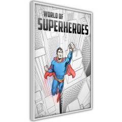 Poster - World of Superheroes [Poster]