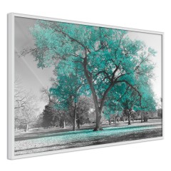 Artgeist Poster - Teal Tree
