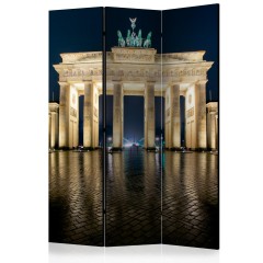 Artgeist 3-teiliges Paravent - Berlin at Night [Room Dividers]
