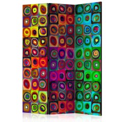 Artgeist 3-teiliges Paravent - Colorful Abstract Art  [Room Dividers]