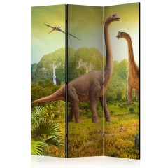 Artgeist 3-teiliges Paravent - Dinosaurs [Room Dividers]