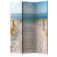 Artgeist 3-teiliges Paravent - Holiday at the Seaside [Room Dividers]