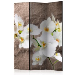 Artgeist 3-teiliges Paravent - Impeccability of the Orchid [Room Dividers]