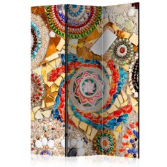 Artgeist 3-teiliges Paravent - Moroccan Mosaic  [Room Dividers]