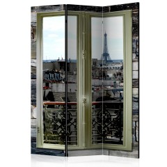 Artgeist 3-teiliges Paravent - Parisian View [Room Dividers]