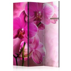 Artgeist 3-teiliges Paravent - Pink Orchid [Room Dividers]