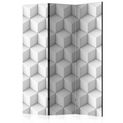 Artgeist 3-teiliges Paravent - Room divider – Cube I