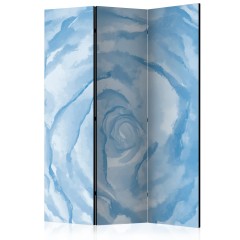 Artgeist 3-teiliges Paravent - rose (blue) [Room Dividers]
