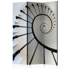Artgeist 3-teiliges Paravent - stairs (lighthouse) [Room Dividers]